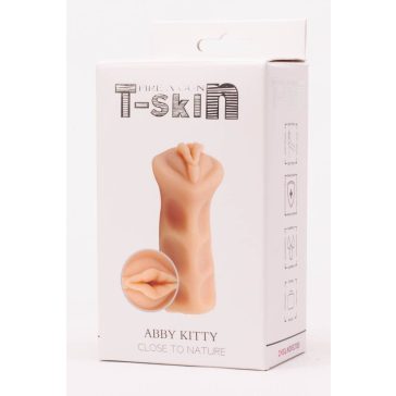 Chisa Abby Kitty, masturbator vagin t-skin, 12, 5 cm, flesh
